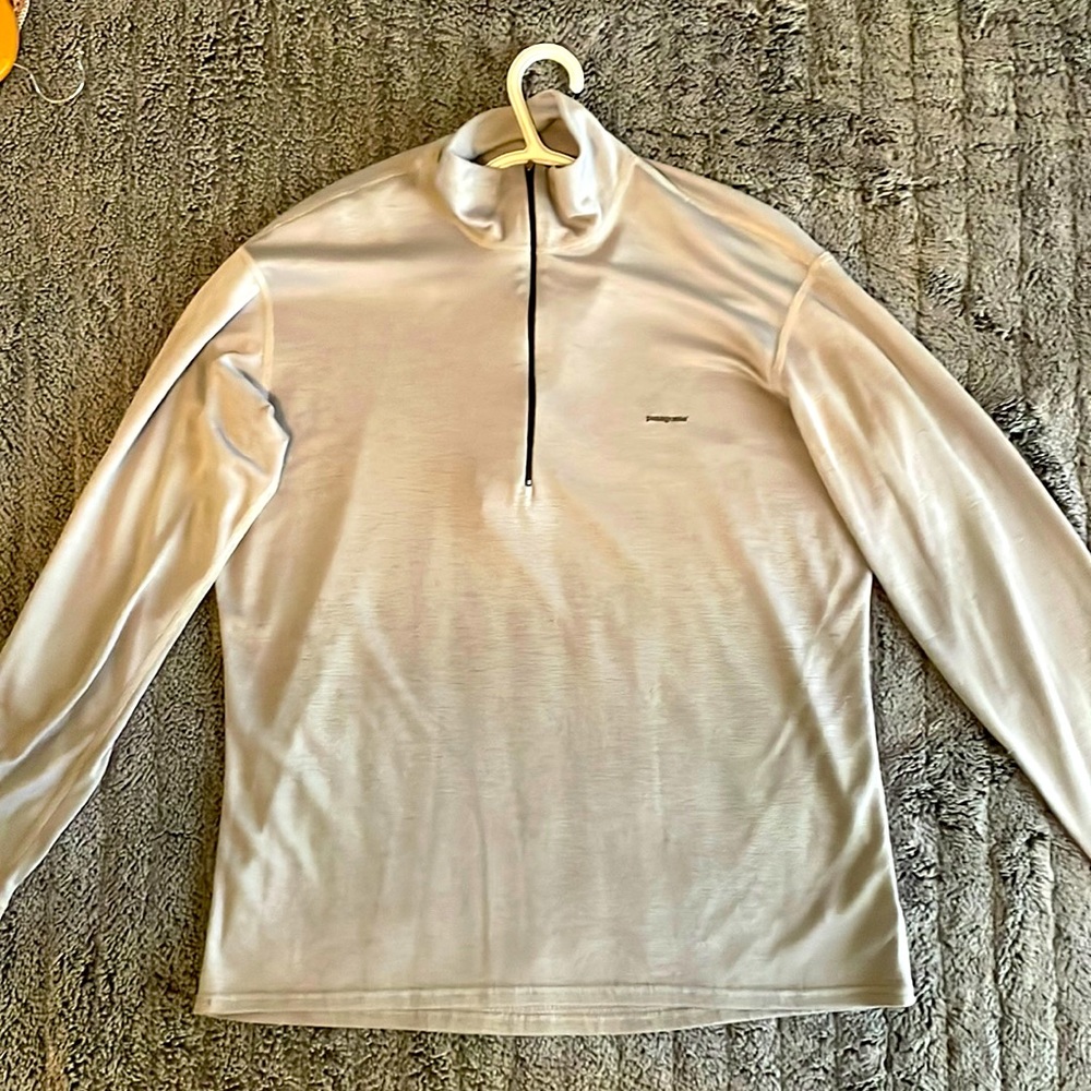 Men’s Patagonia Capilene long sleeve zip front